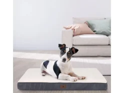 Juskys Hundebett Milow Orthopädisch Wendbar 76x51 cm