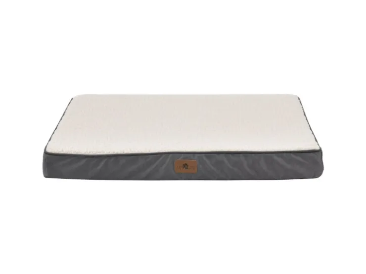 Juskys Hundebett Milow Orthopädisch Wendbar 92x69 cm* Kissen|Hundebedarf