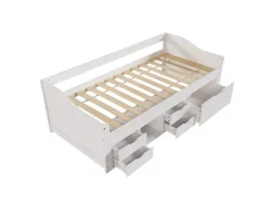Juskys Kinder Funktionsbett Nalu 90x200 cm* Betten