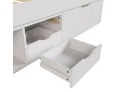 Juskys Kinder Funktionsbett Nalu 90x200 cm* Betten