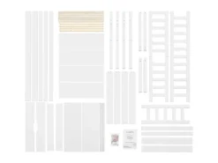 Juskys Kinderbett Marli 80 x 160 cm mit Bettkasten* Betten