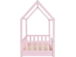 Juskys Kinderbett Marli 80 x 160 cm mit Matratze