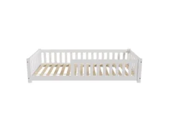 Juskys Kinderbett Naya 90 x 200 cm Weiß* Betten