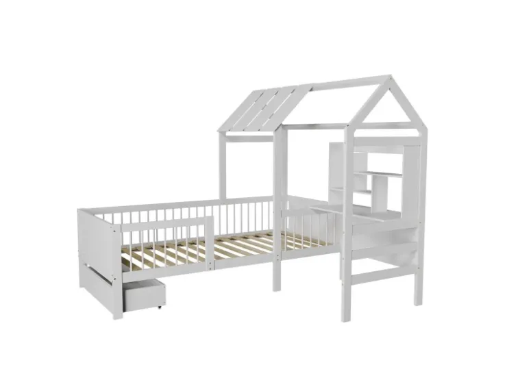 Juskys Kinderbett Yari 90x200 cm* Betten
