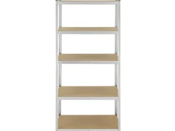 Juskys Lagerregal Basic 200 x 100 x 60 cm Verzinkt