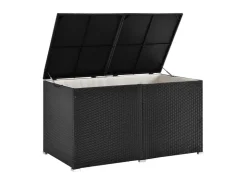 Juskys Polyrattan Gartenmöbel Auflagenbox Ikaria mit Innenplane in