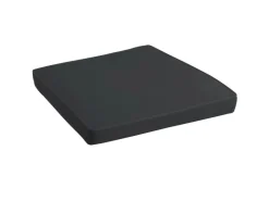 Juskys Polyrattan Gartenmöbel Balkon Set Bayamo in Schwarz mit Bezügen in Dunkelgrau* Kissen|Stühle