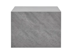 Juskys Wandschrank Nachttisch 40x29x30 cm mit 2 Schubladen optik* Schweberegale