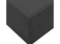 Juskys Wandschrank Nachttisch 40x29x30 cm mit 2 Schubladen* Schweberegale