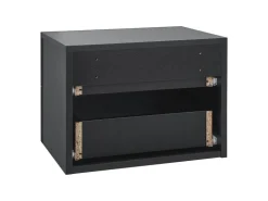 Juskys Wandschrank Nachttisch 40x29x30 cm mit 2 Schubladen* Schweberegale