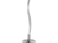 Just Light. LED Tischleuchte Wave Stahl H: 30 cm