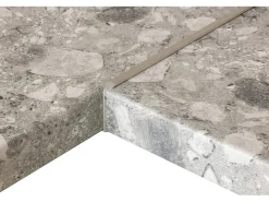 Kaindl Fugen- Eckleiste für Arbeitsplatten mit G-Profil Alu 600 x 38 mm* Zierprofile