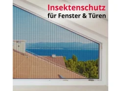 Karat Fliegengitter für Fenster und Türen Zuschneidbar Reißfest 1,5 x 15 m