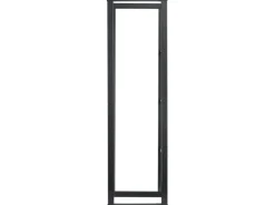 Karat Kaminholzregal Kreta Schwarz Brennholzregal für Innen und Außen 150 x 25 x 85 cm