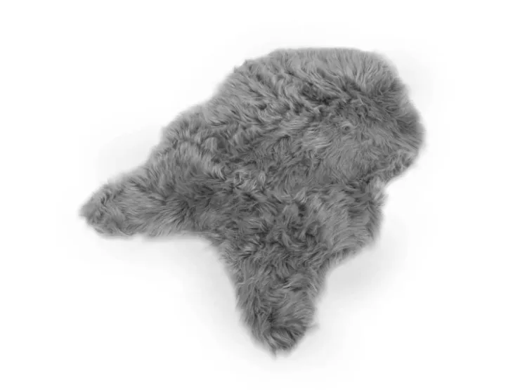 Karat Kunstfell Nelly Flauschiges Dekofell Individuell Einsetzbar Grey* Sessel