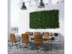 Karat Pflanzenwand Boxwood Kunstpflanze zur Dekoration 50 x 50 cm