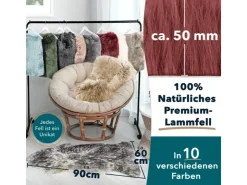 Karat Schaffell Audrey Natürliches Premium Lammfell Individuell Einsetzbar