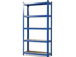 Karat Schwerlastregal Blau Maximale Traglast 1250 kg 220 x 120 x 60 cm
