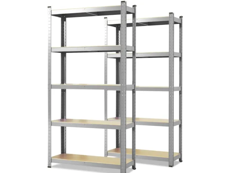 Karat Schwerlastregal Lakota 2er Set Traglast bis 875 kg 200 x 120 x 60 cm* Metallregale|Schwerlastregal