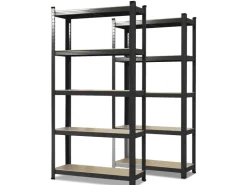 Karat Schwerlastregal Lakota 2er Set Traglast bis 875 kg 150 x 75 x 30 cm