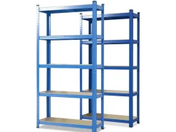 Karat Schwerlastregal Lakota 2er Set Traglast bis 875 kg 200 x 120 x 60 cm* Metallregale|Kellerregale