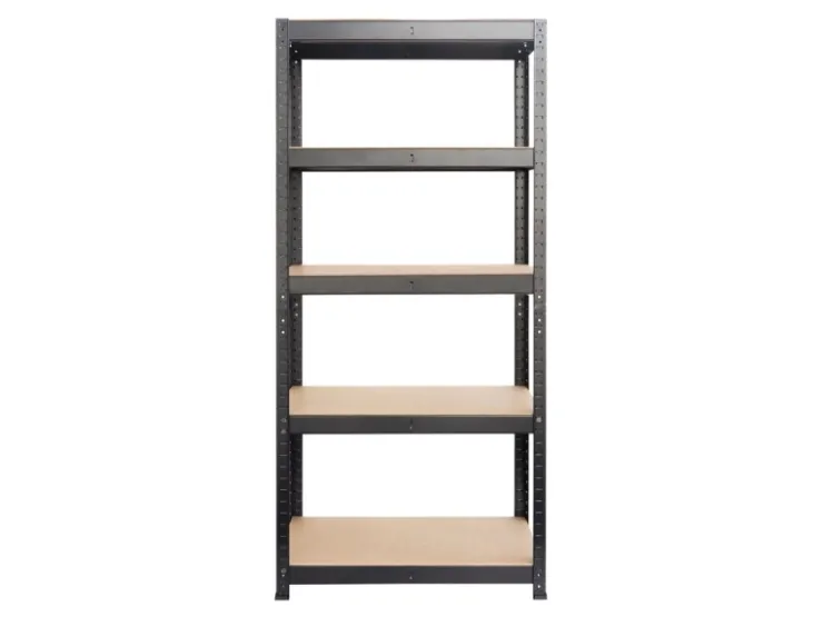 Karat Schwerlastregal Maximale Stabilität Traglast 875 kg Schwarz 150 x 75 x 30 cm* Metallregale|Kellerregale