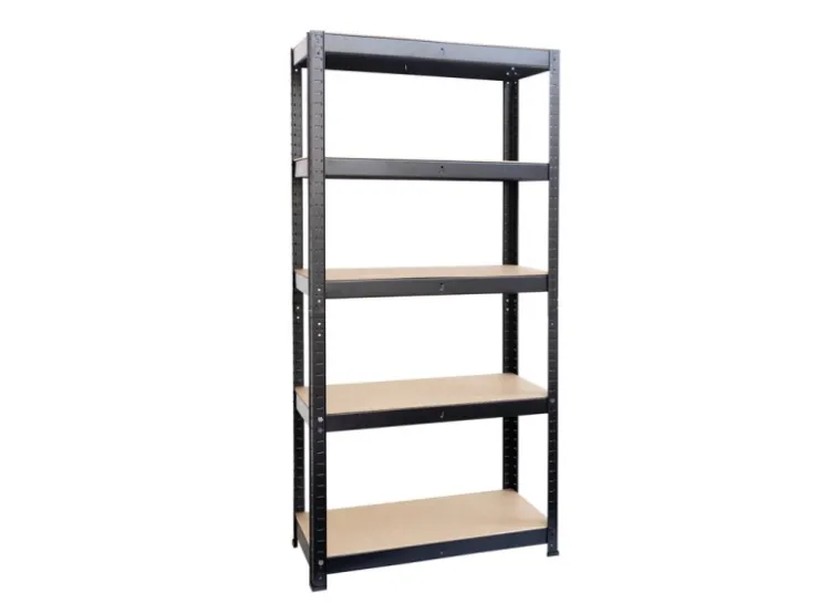 Karat Schwerlastregal Maximale Stabilität Traglast 875 kg Schwarz 150 x 75 x 30 cm* Metallregale|Kellerregale