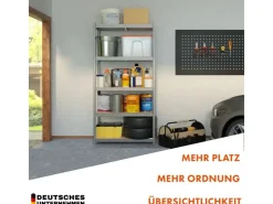 Karat Schwerlastregal Rhino bis 1050 kg Pulverbeschichtet 180 x 90 x 45 cm* Metallregale