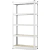 Karat Schwerlastregal Weiß für Keller und Werkstatt Gesamtlast 875 kg 180 x 90 x 45 cm* Schwerlastregal
