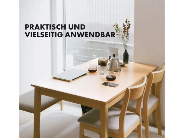 Karat Tischfolie Empire mit Abgeschrägter Kante Transparent 100 x 240 cm* Tischdecken