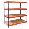 Karat Weitspannregal Schwerlastregal Blau-Orange Traglast 1200 kg 200 x 150 x 60 cm* Schwerlastregal