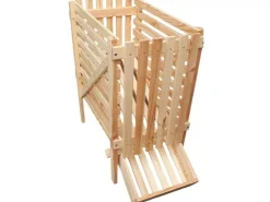Promadino Kartoffelhorde Natur 44 cm x 96 cm x 81 cm