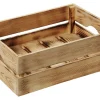 Kesper Holzkiste Kiefer geflammt 15 cm x 30 cm 40 cm 18 l* Flaschenregale