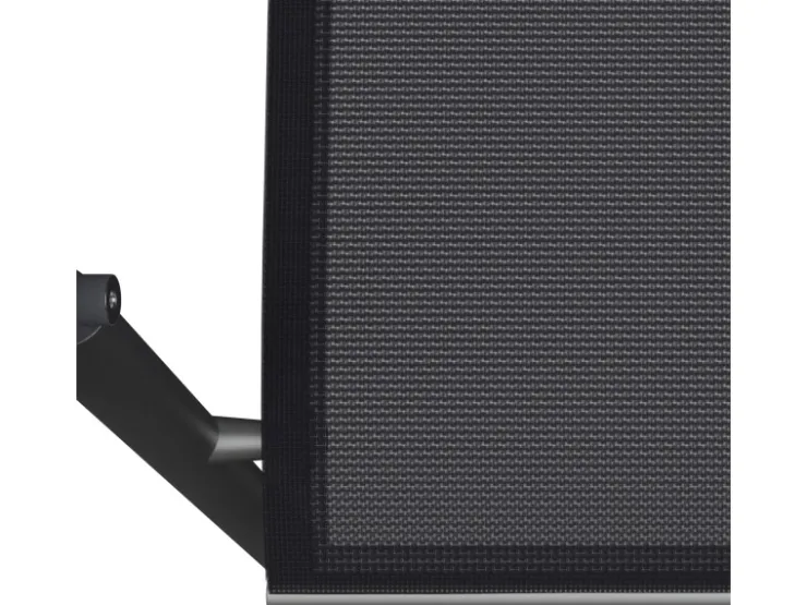 Klappbank Vigo Aluminium Textilen Grau-Schwarz 96 cm x 118 cm x 67 cm* Sitzbänke