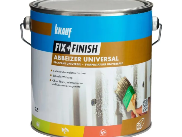 Knauf Fix + Finish Abbeizer Universal 2,5 l* Klarlacke