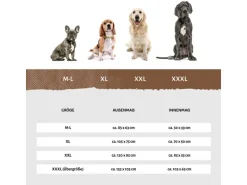 Knuffelwuff Hundebett Milan Kunstleder XXL 120 x 85cm* Hundebedarf
