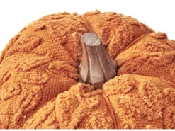Kobolo Dekokürbis Kürbis aus Textil Set aus 3 Größen Orange* Dekorative Figuren
