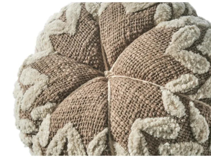 Kobolo Dekokürbis Kürbis aus Textil Set aus 3 Größen Beige* Dekorative Figuren