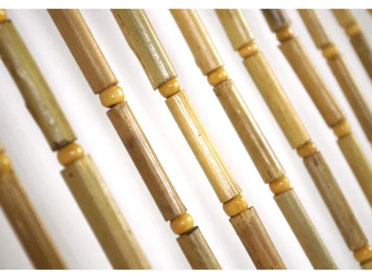 Kobolo Türvorhang Bambusvorhang Insektenschutz BAMBOO 31 Stränge 90x200 cm* Türvorhänge|Insektenschutz