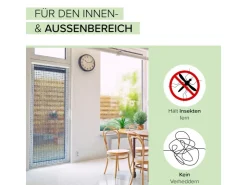 Kobolo Türvorhang OCEAN Kunststoff Blau 72 Stränge 90x200 cm* Insektenschutz