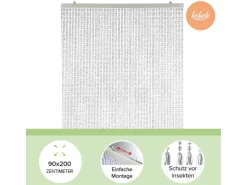 Kobolo Türvorhang Perlen Perlenvorhang DIAMOND 80 Strängen 100x210cm* Türvorhänge