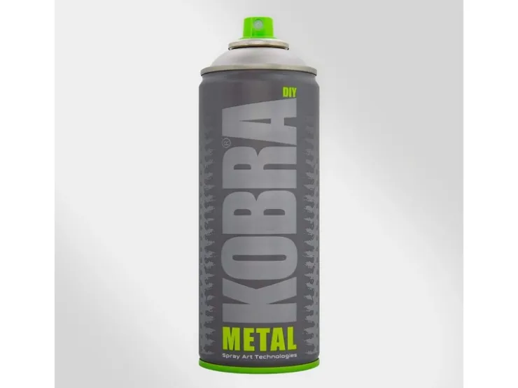 Kobra DIY Metallic Spray 400ml Silber Glänzend