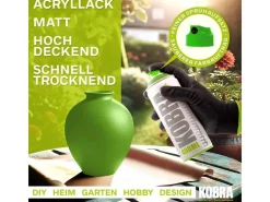 Kobra LP Buntlack Spray 400ml Gelb Matt