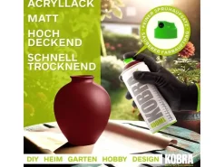 Kobra LP Buntlack Spray 400ml Wein Matt