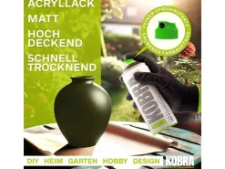 Kobra LP Buntlack Spray 400ml Militär Matt* Sprühlacke