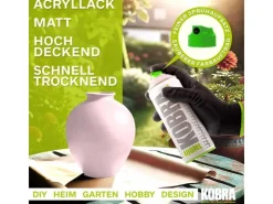 Kobra LP Buntlack Spray Pastell 400ml Rose Matt