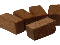 Proflora Kokosfaser Ziegel mini - Bodengrund für Terrarien, Insektarien - 5er Set (5 x 2)