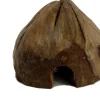 Proflora Kokoshöhle Versteck für Schlangen, Insekten, Spinnen und Nager - quer halb* Vogeltränken