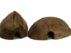 Proflora Kokoshöhle Versteck für Schlangen, Insekten, Spinnen und Nager - 1 x längs/Quer* Vogeltränken|Terraristik