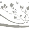 Komar Deko-Sticker Arabesque 100 cm x 70 cm* Wandtattoos